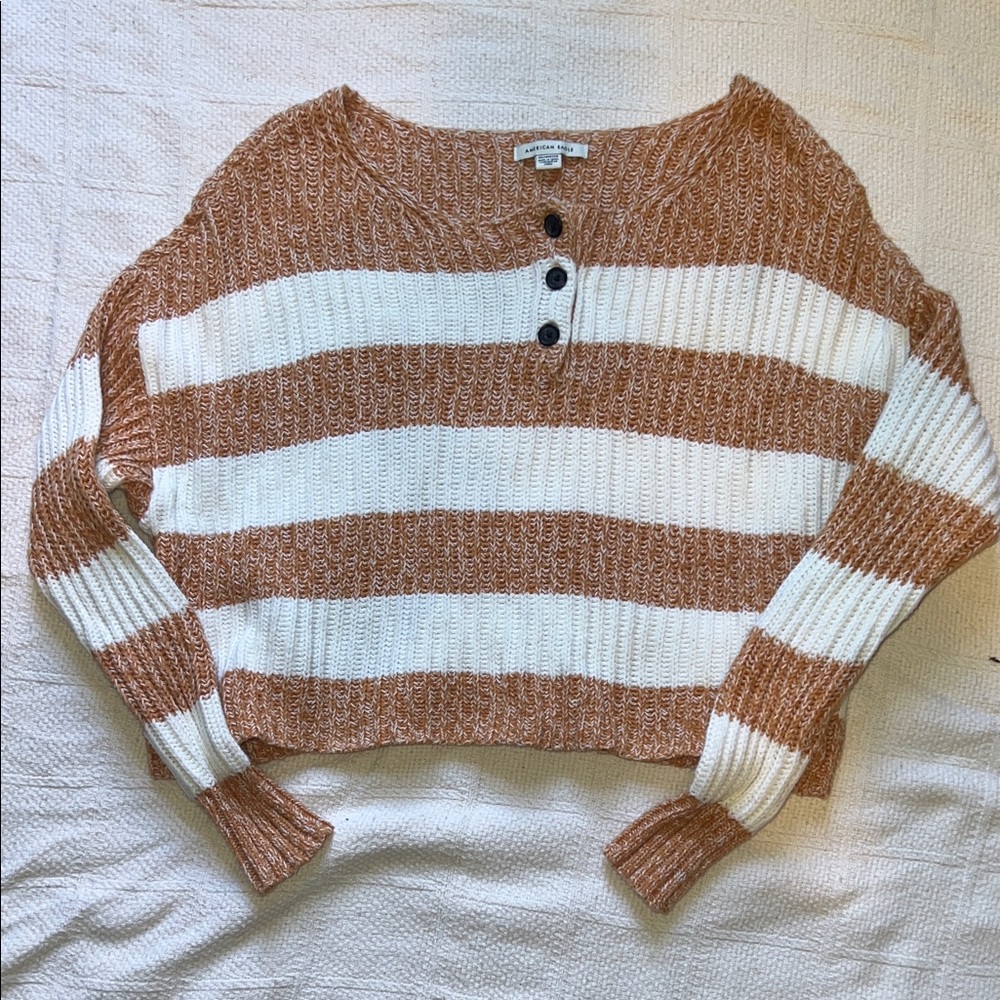 American Eagle Striped Women's Sweater